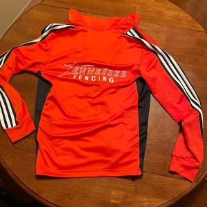 Adidas University of Tennessee Fencing Warmup Jacket.
